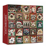 Weihnachtskatzen Jigsaw Puzzle 1000 Stücke